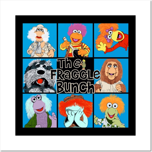 The Fraggle Bunch Wall Art by seamustheskunk